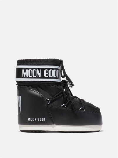 Moon Boot Icon Low Nylon Støvler Black Shop Online Hos Blossom